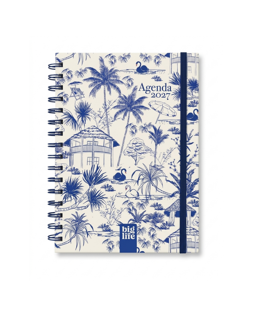 AGENDA N*6 DIARIA C/ESP.10x15 CISNES BIG LIFE